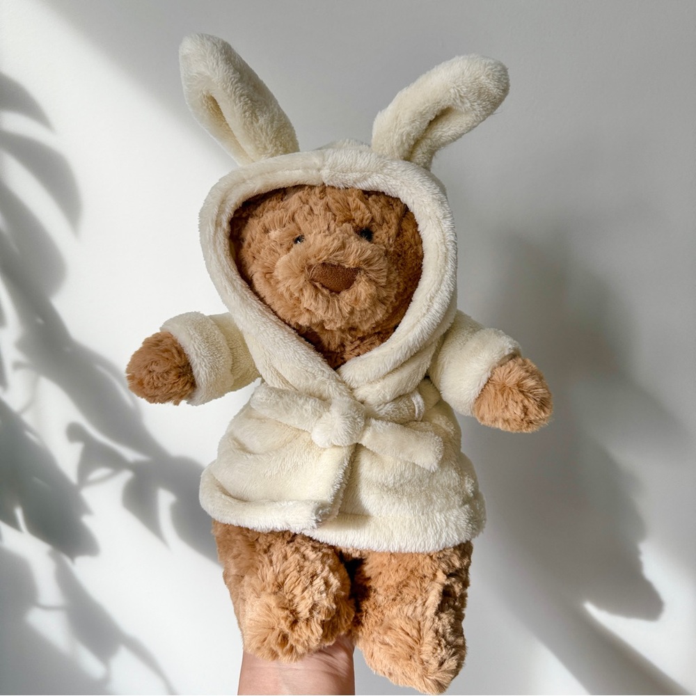 AUTHENTIC Jellycat Bartholomew Bear Bathrobe - BNWT - FAST SHIPPING!